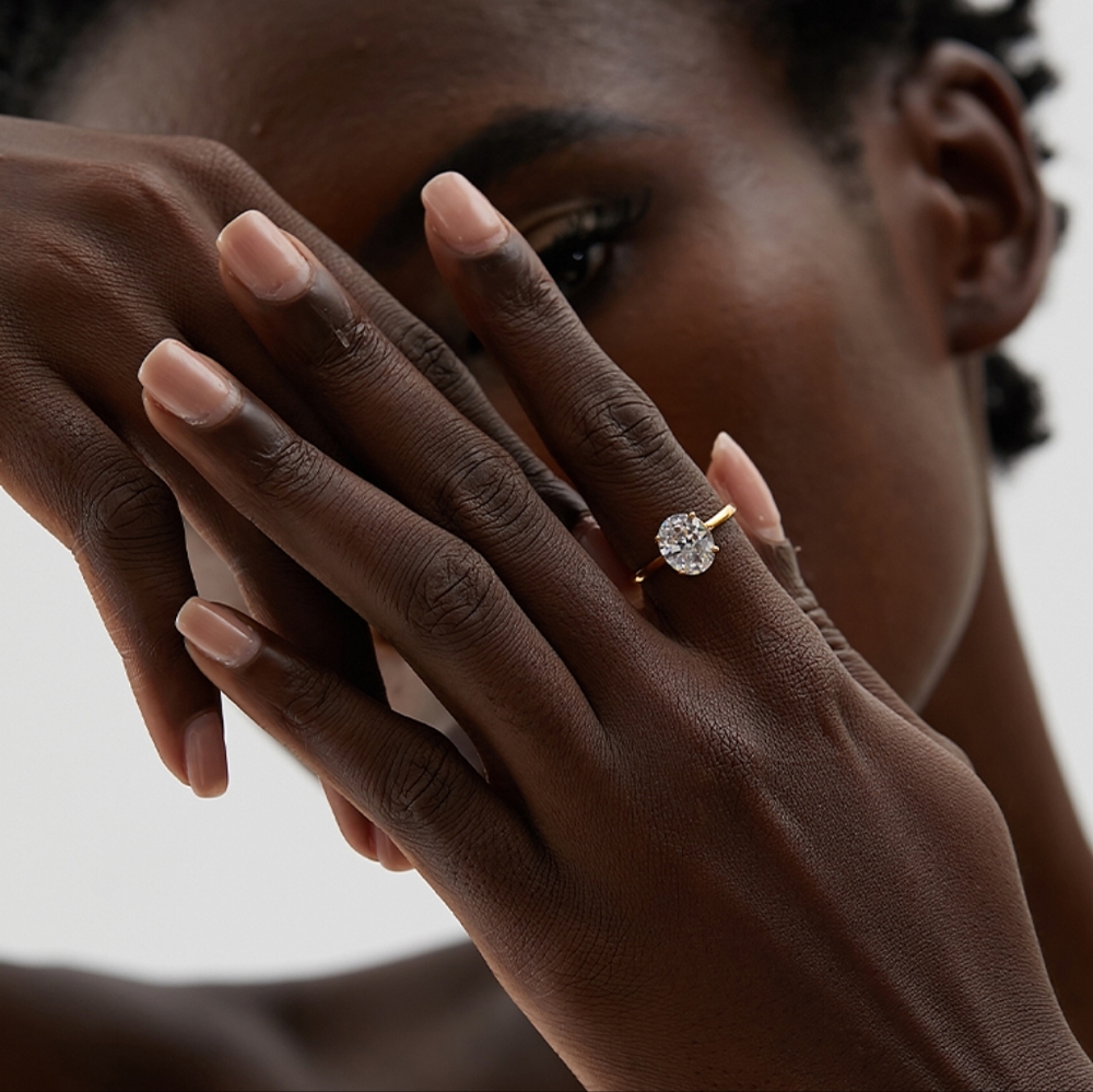 Chic Gold Adjustable Ring - Picture 1 of 8